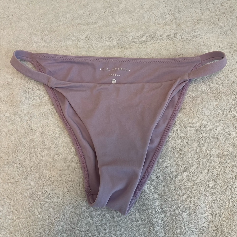 LA hearts bikini bottom